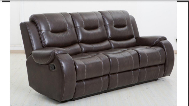 7714 Chocolate Motion Sofa and Motion Console Love, Wallhugger Recliner Available