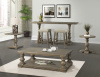 Charleston Cocktail Table and Square Pedestal End - Sold Seperately