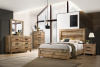8311 Rustic Antique White Bedroom - King and Queen Complete