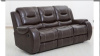 7714 Chocolate Motion Sofa and Motion Console Love, Wallhugger Recliner Available