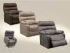 4864 LIFT Recliner in Chocolate, Portabella, and Graphite